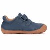 Trzewiki D.D.STEP BAREFOOT  S063-61983M Royal Blue na rzepy